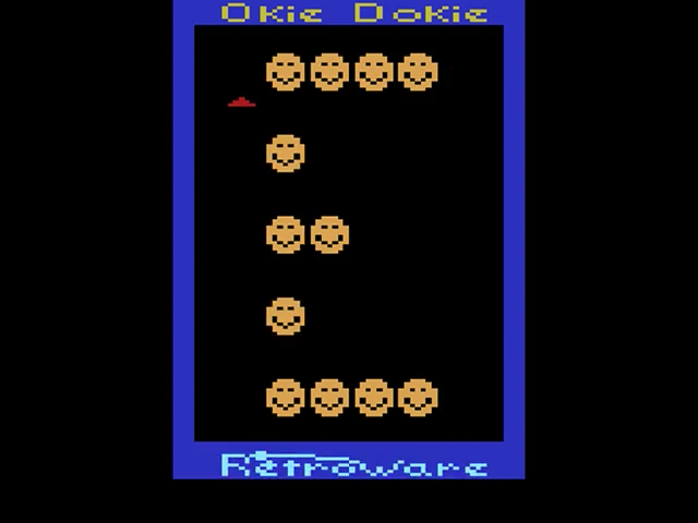 Okie Dokie (Homebrew) — Title screen